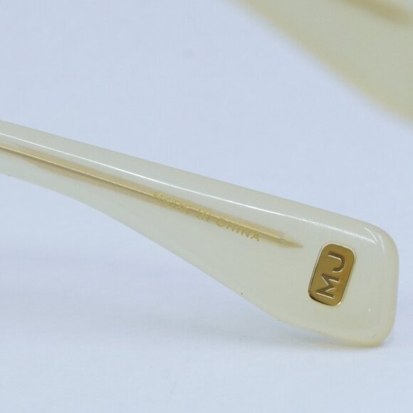 Marc Jacobs MJ 1075/S 040G IR Sunglasses Yellow Rectangle Frame, Grey Lenses main image 10
